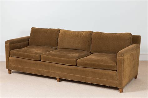 brown corduroy couch by zachary.